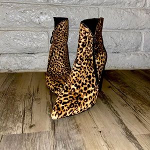 PAIGE  Kate Leopard Print Healed Boot